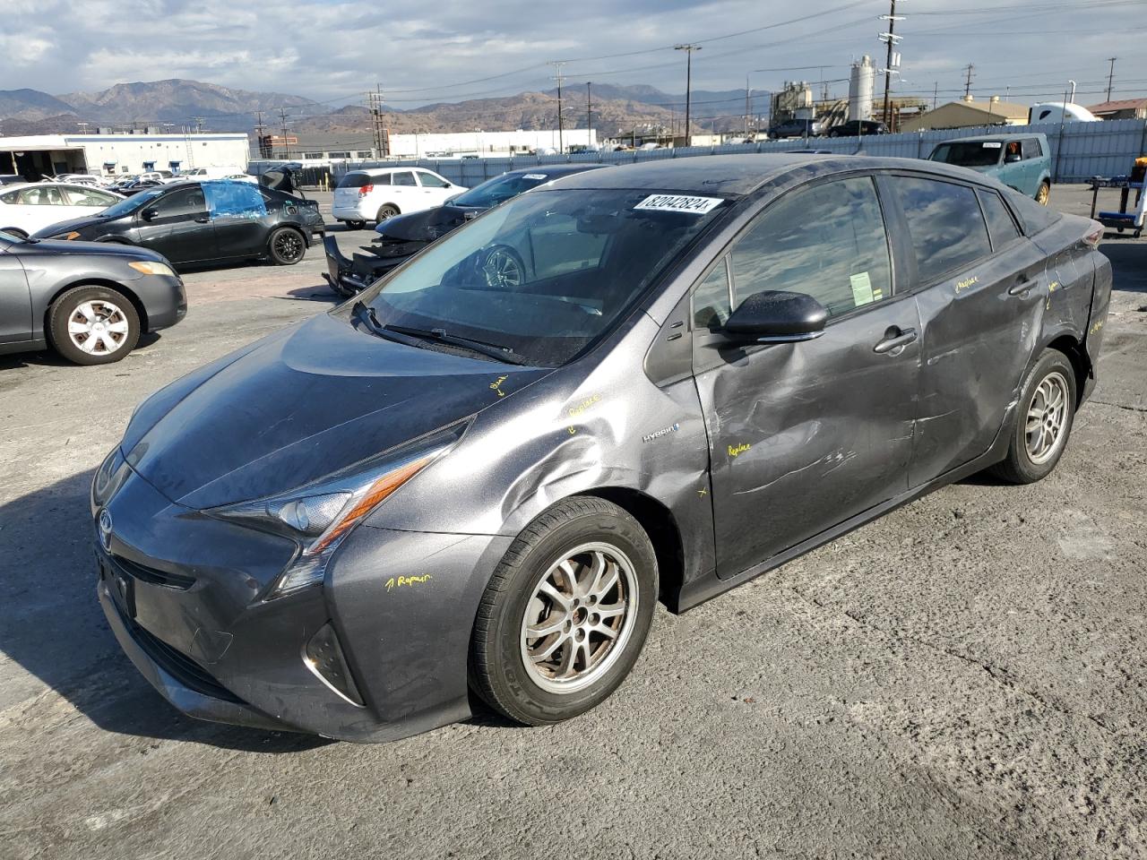 VIN JTDKBRFU4G3010461 2016 TOYOTA PRIUS no.1