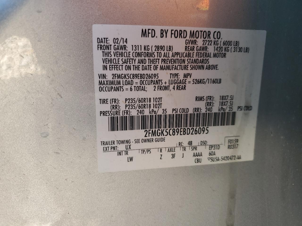 2014 Ford Flex - Image 14