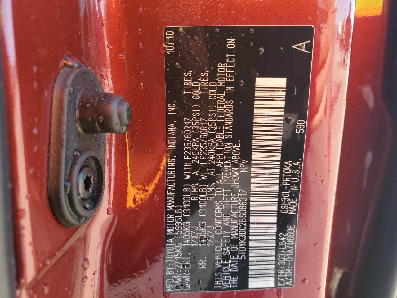 2011 Toyota Sienna - Image 13