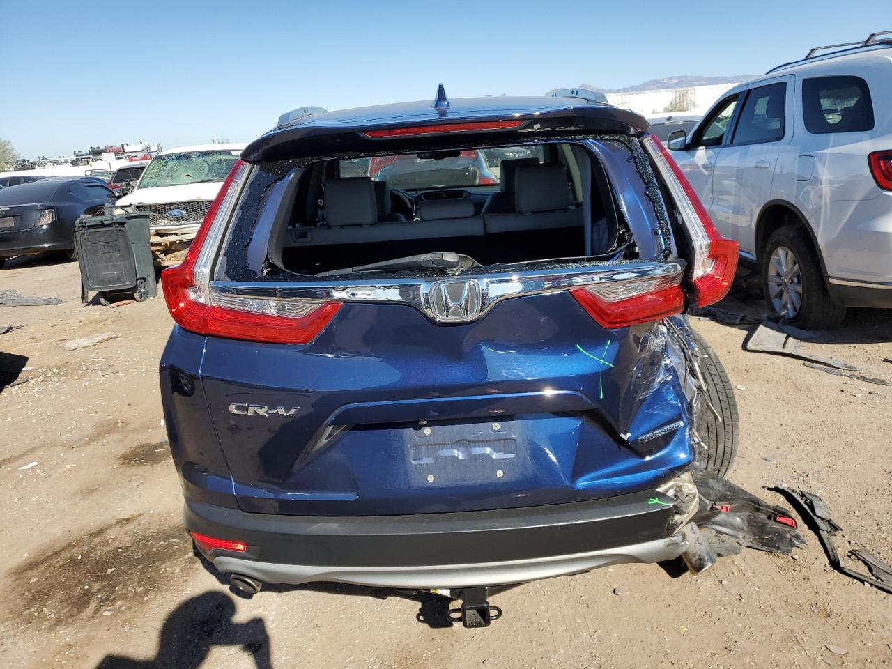 2017 Honda Cr-V Touring VIN: 7FARW1H91HE021858 Lot: 80147384