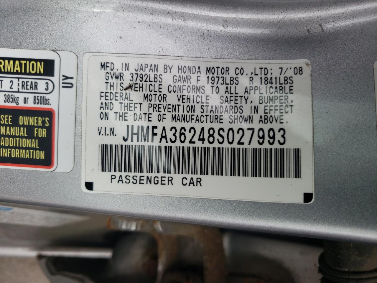 2008 Honda Civic - Image 12