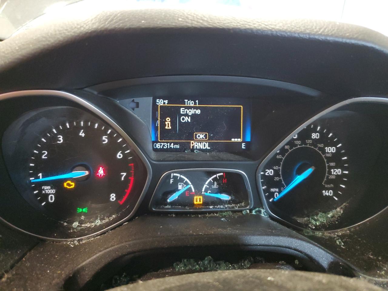 2015 Ford Focus Se VIN: 1FADP3F26FL343917 Lot: 71530465