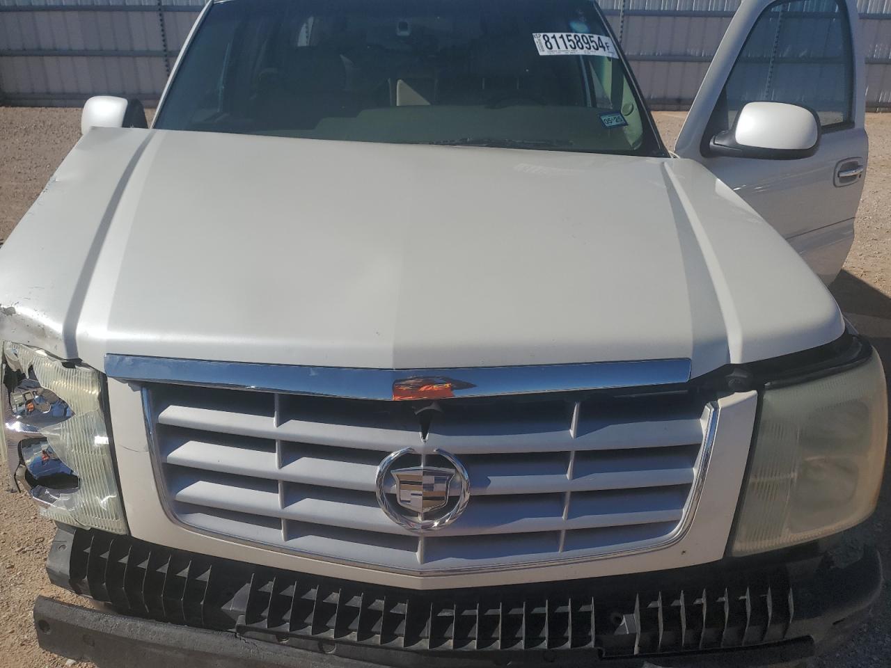 2003 Cadillac Escalade Esv VIN: 3GYFK66N43G298296 Lot: 81158954