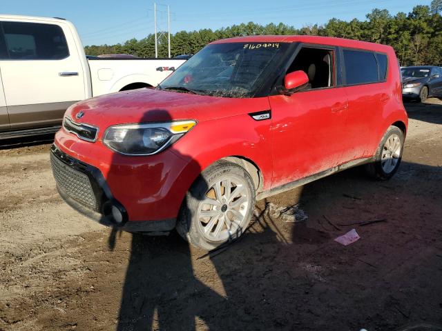  KIA SOUL 2016 Czerwony