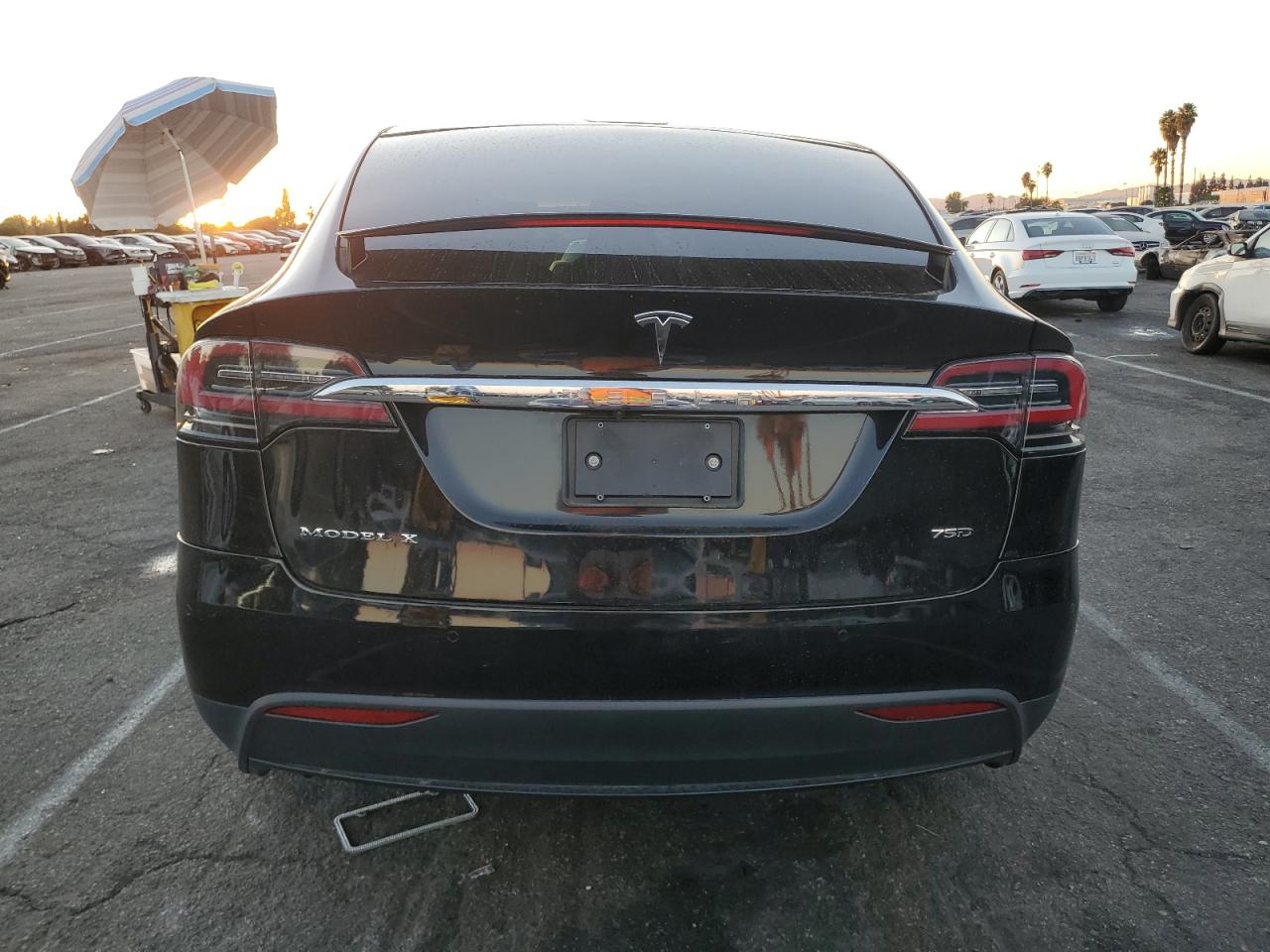 2016 Tesla Model X VIN: 5YJXCAE21GF014443 Lot: 81120174