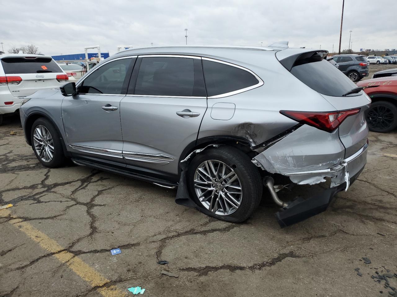 2022 Acura Mdx Advance VIN: 5J8YE1H87NL015218 Lot: 79808294