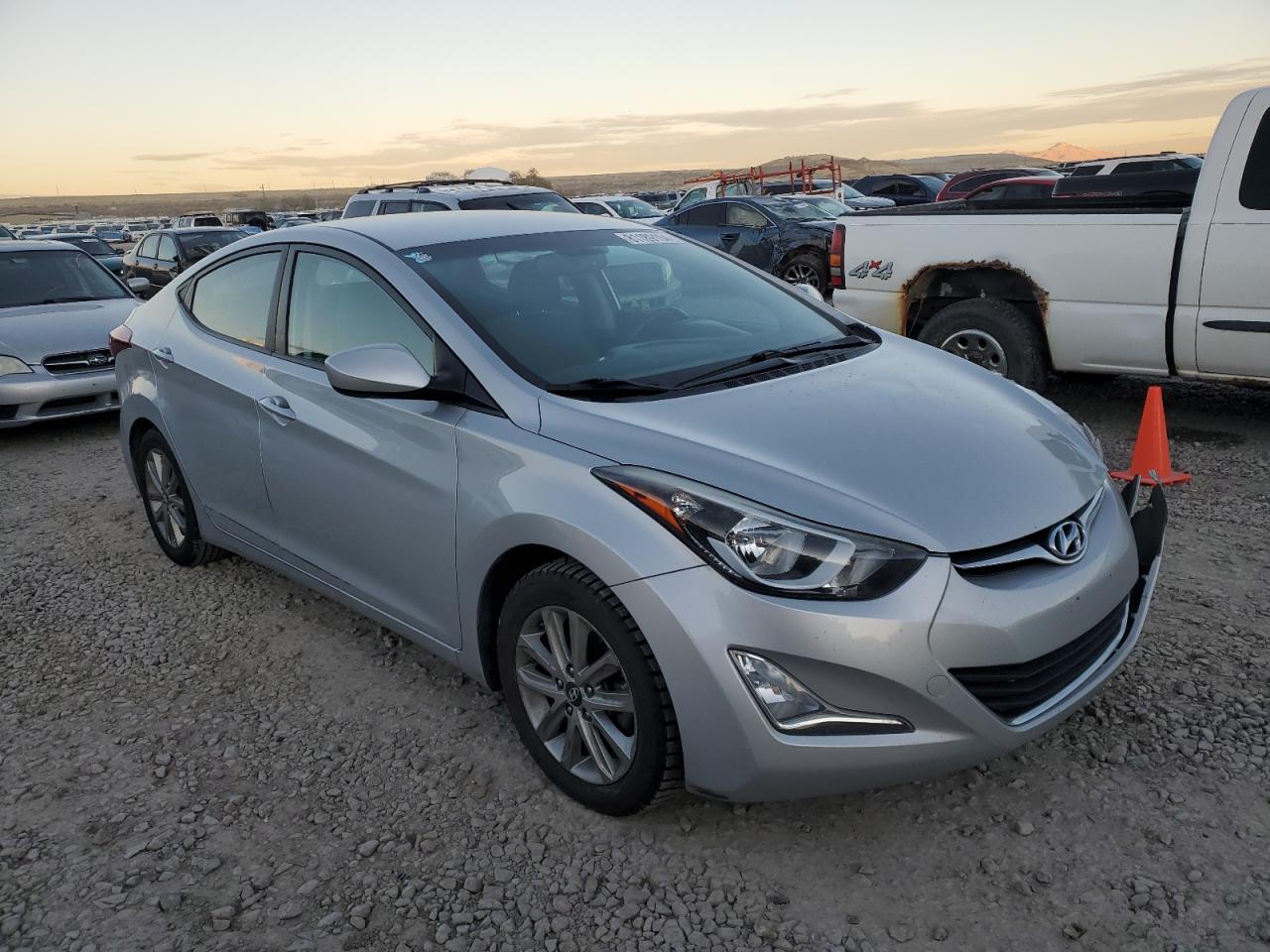 VIN KMHDH4AE2EU170089 2014 HYUNDAI ELANTRA no.4