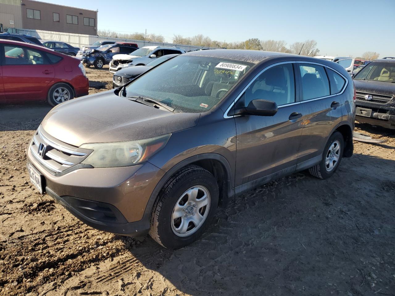 2014 Honda Cr-V Lx VIN: 2HKRM4H38EH708430 Lot: 80900834