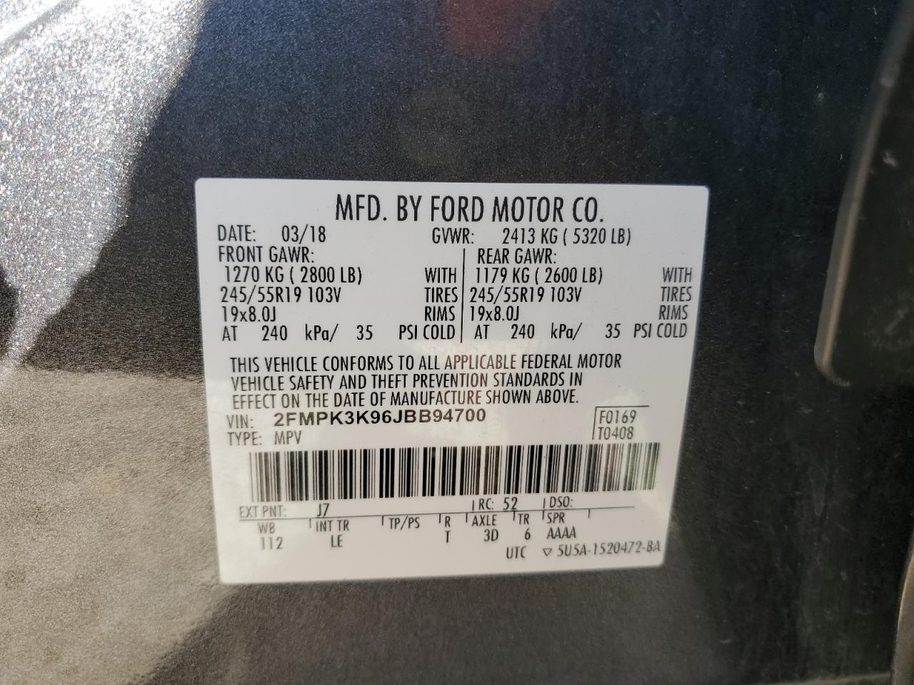 2018 Ford Edge - Image 13
