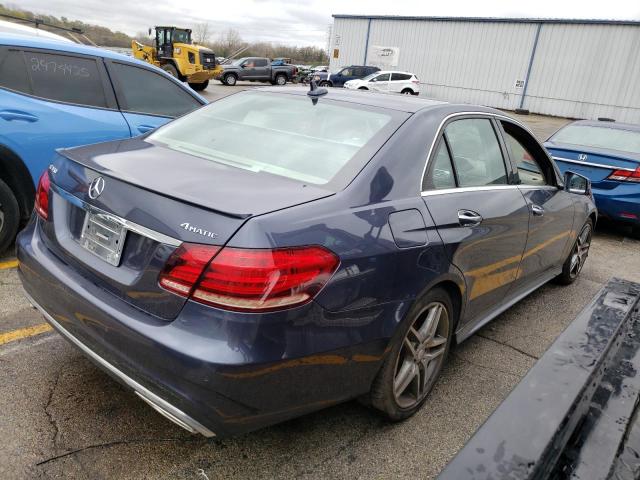 Sedans MERCEDES-BENZ E-CLASS 2015 Granatowy