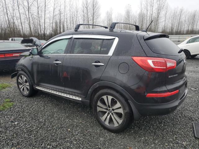  KIA SPORTAGE 2012 Черный