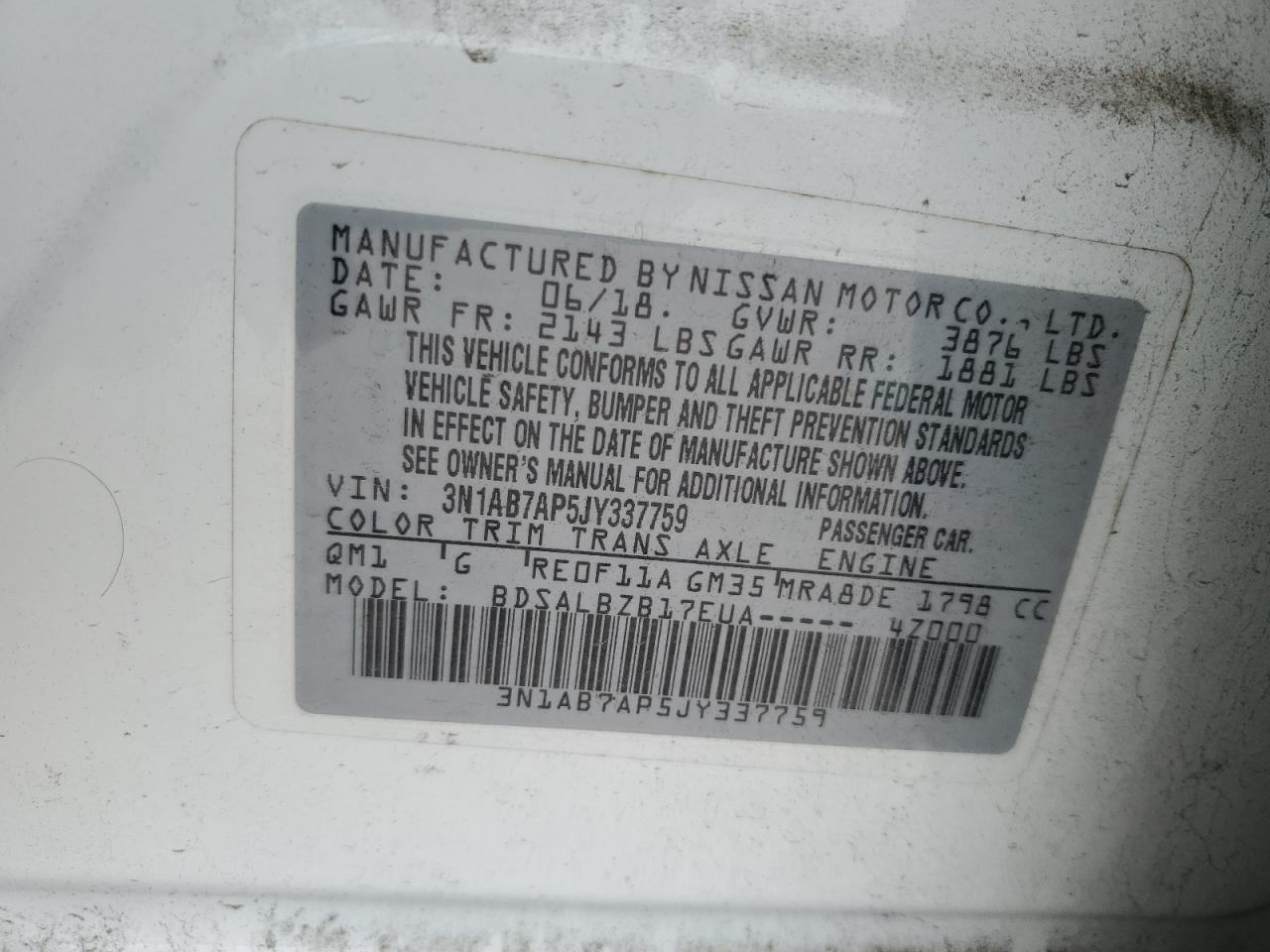 2018 Nissan Sentra - Image 12
