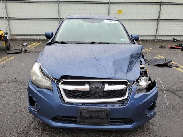  SUBARU IMPREZA 2012 Синий