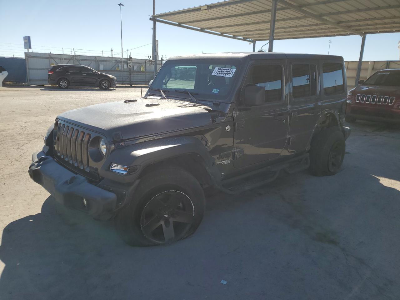 VIN 1C4HJXDM4MW825094 2021 JEEP WRANGLER no.1