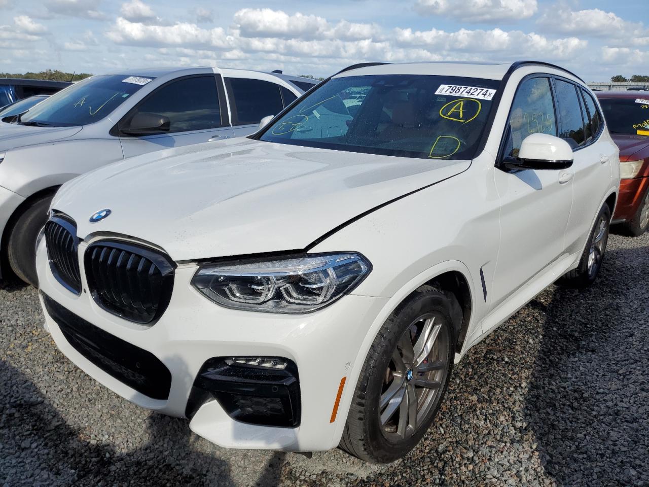 VIN 5UXTY9C08M9E70768 2021 BMW X3 no.1