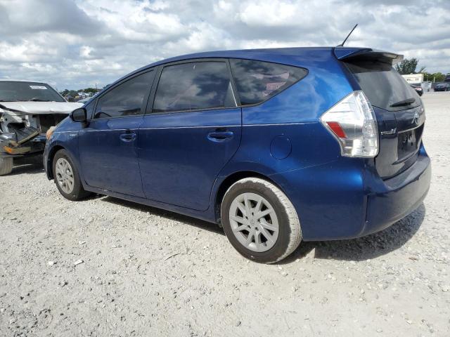  TOYOTA PRIUS 2014 Granatowy