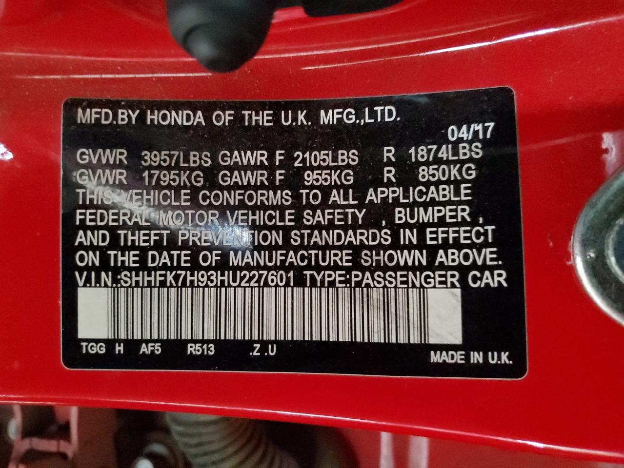 2017 Honda Civic - Image 14