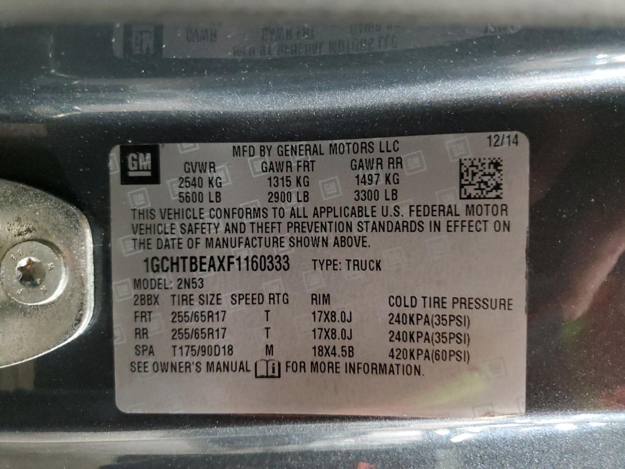 2015 Chevrolet Colorado - Image 12