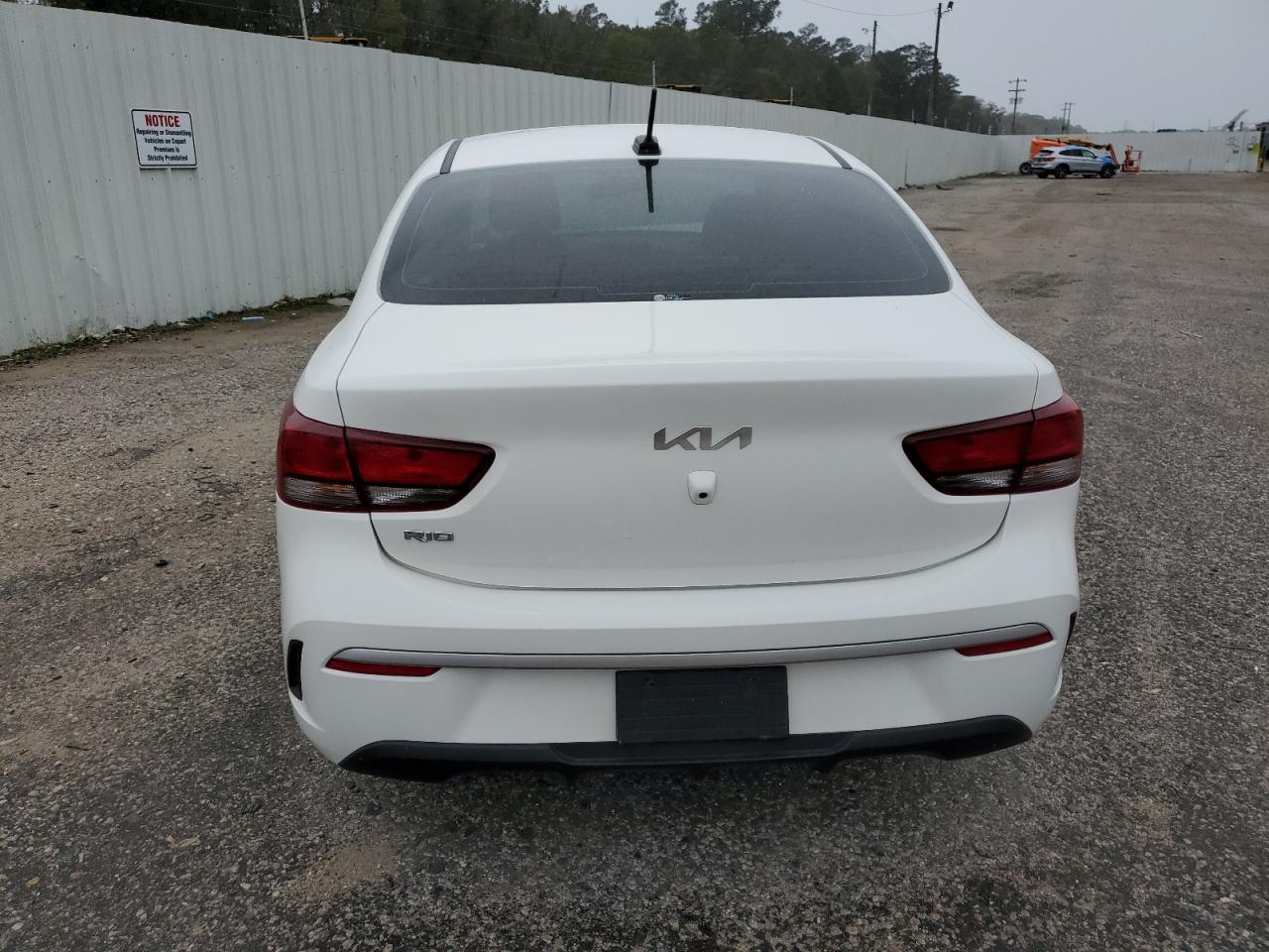 2022 Kia Rio Lx VIN: 3KPA24AD8NE463574 Lot: 79880234