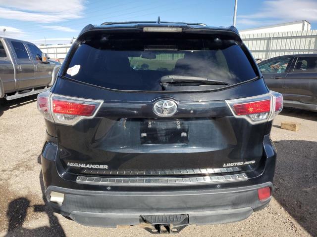  TOYOTA HIGHLANDER 2015 Czarny