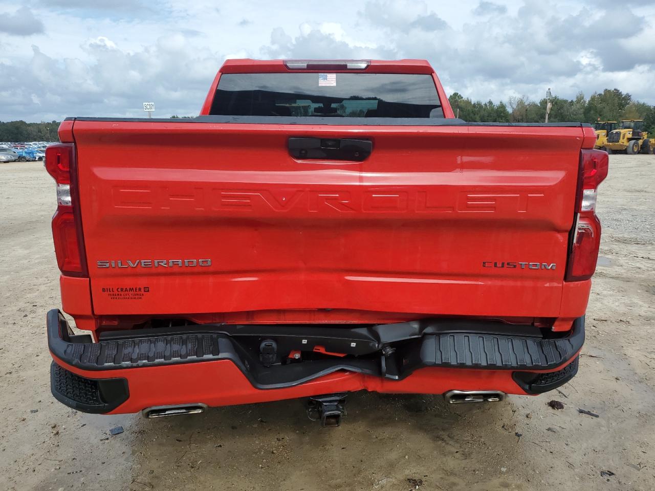 2021 Chevrolet Silverado K1500 Custom VIN: 3GCUYBEF0MG143793 Lot: 79426384