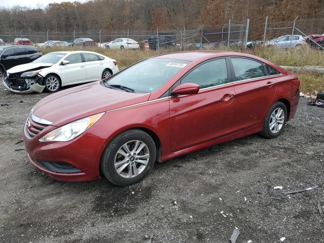  HYUNDAI SONATA 2014 Красный