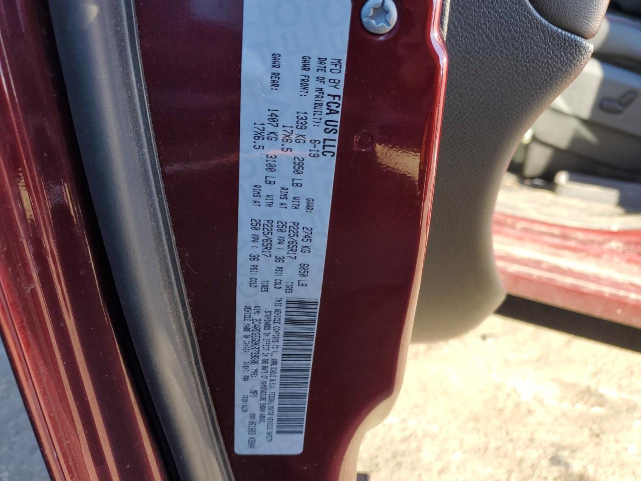 2019 Dodge Caravan - Image 15