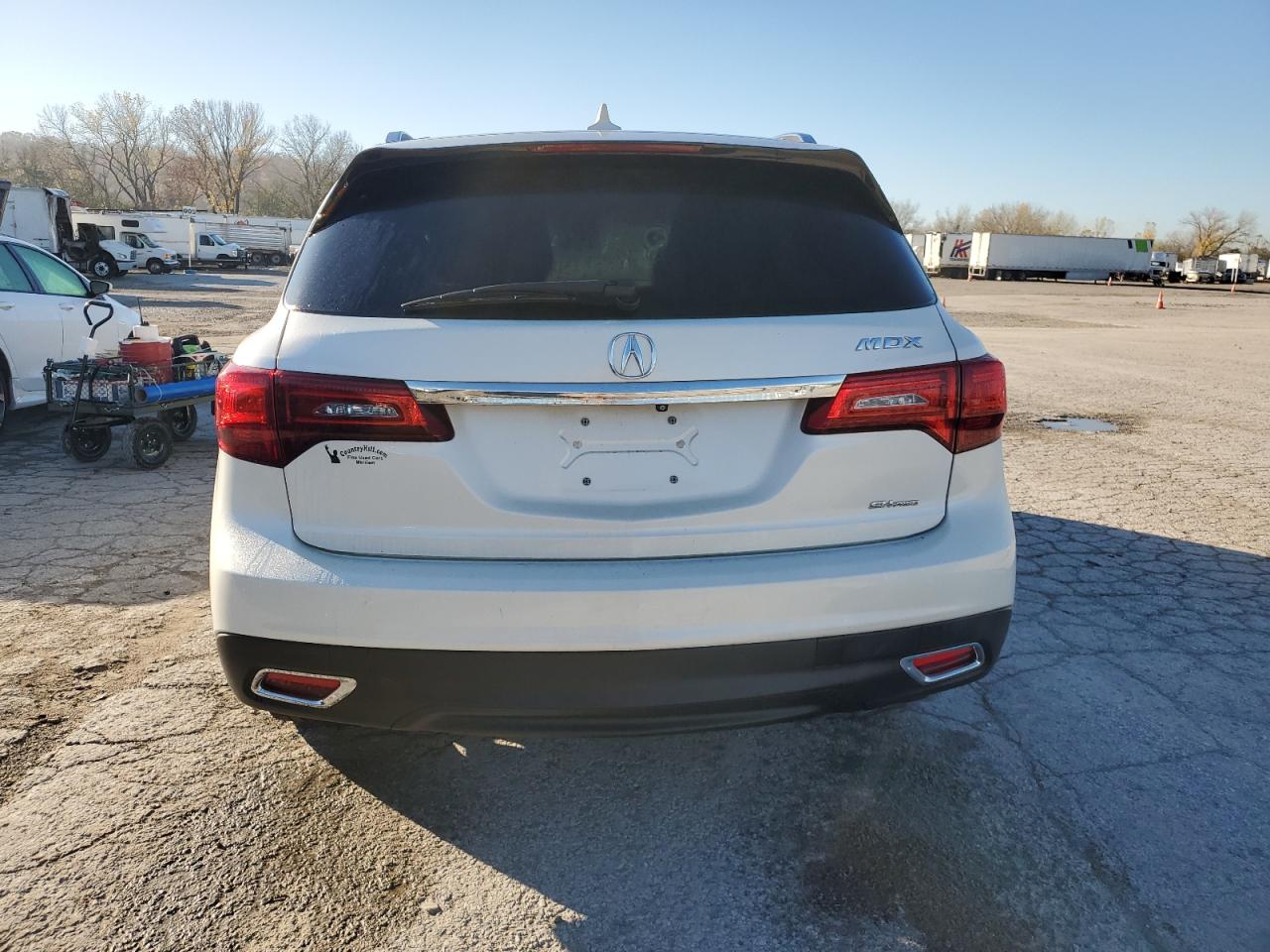 VIN 5FRYD4H44EB032494 2014 ACURA MDX no.6