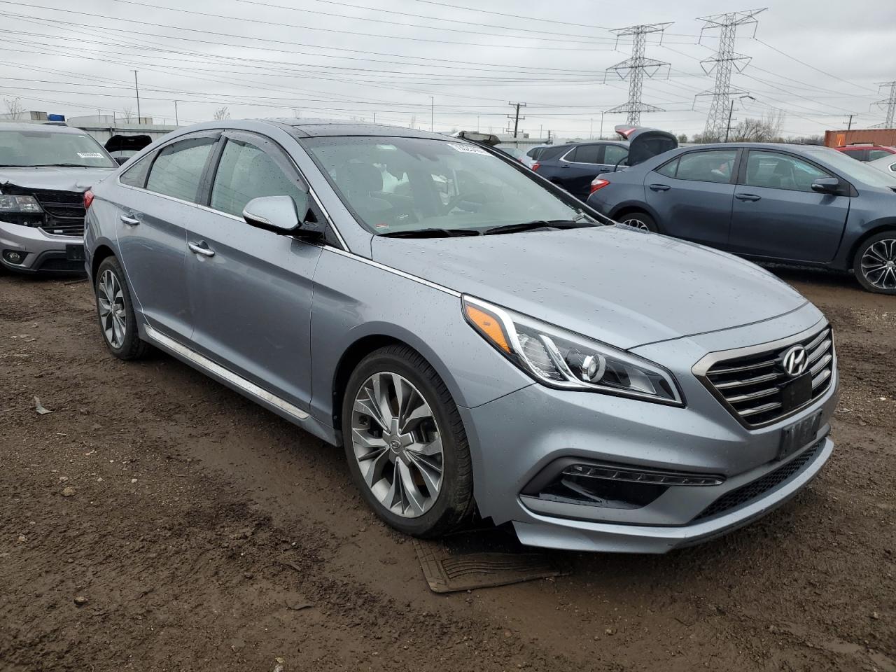 VIN 5NPE34AB9FH141729 2015 HYUNDAI SONATA no.4