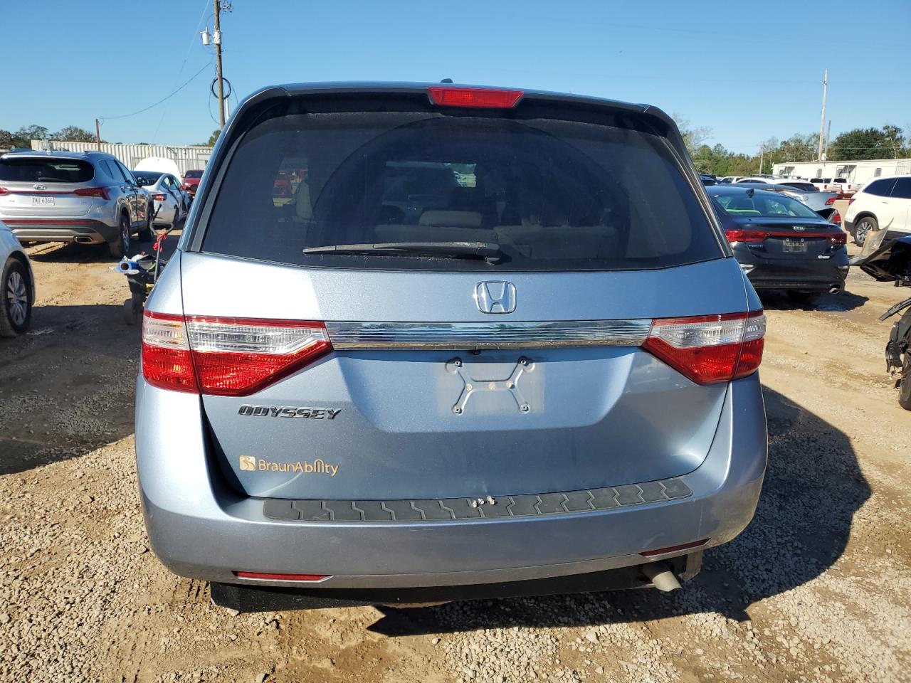 2013 Honda Odyssey Exl VIN: 5FNRL5H66DB062661 Lot: 80288964