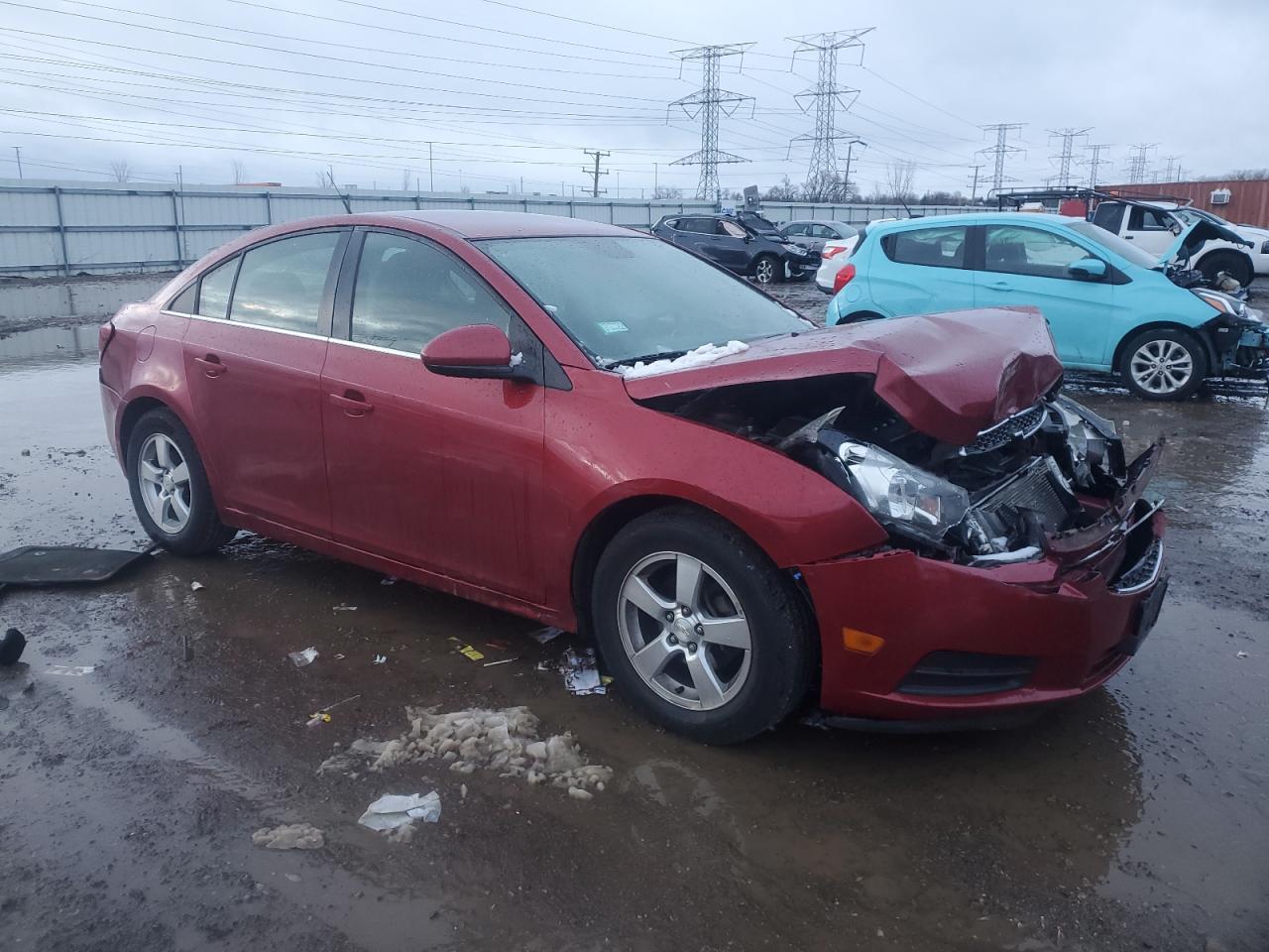 VIN 1G1PC5SB7E7197967 2014 CHEVROLET CRUZE no.4