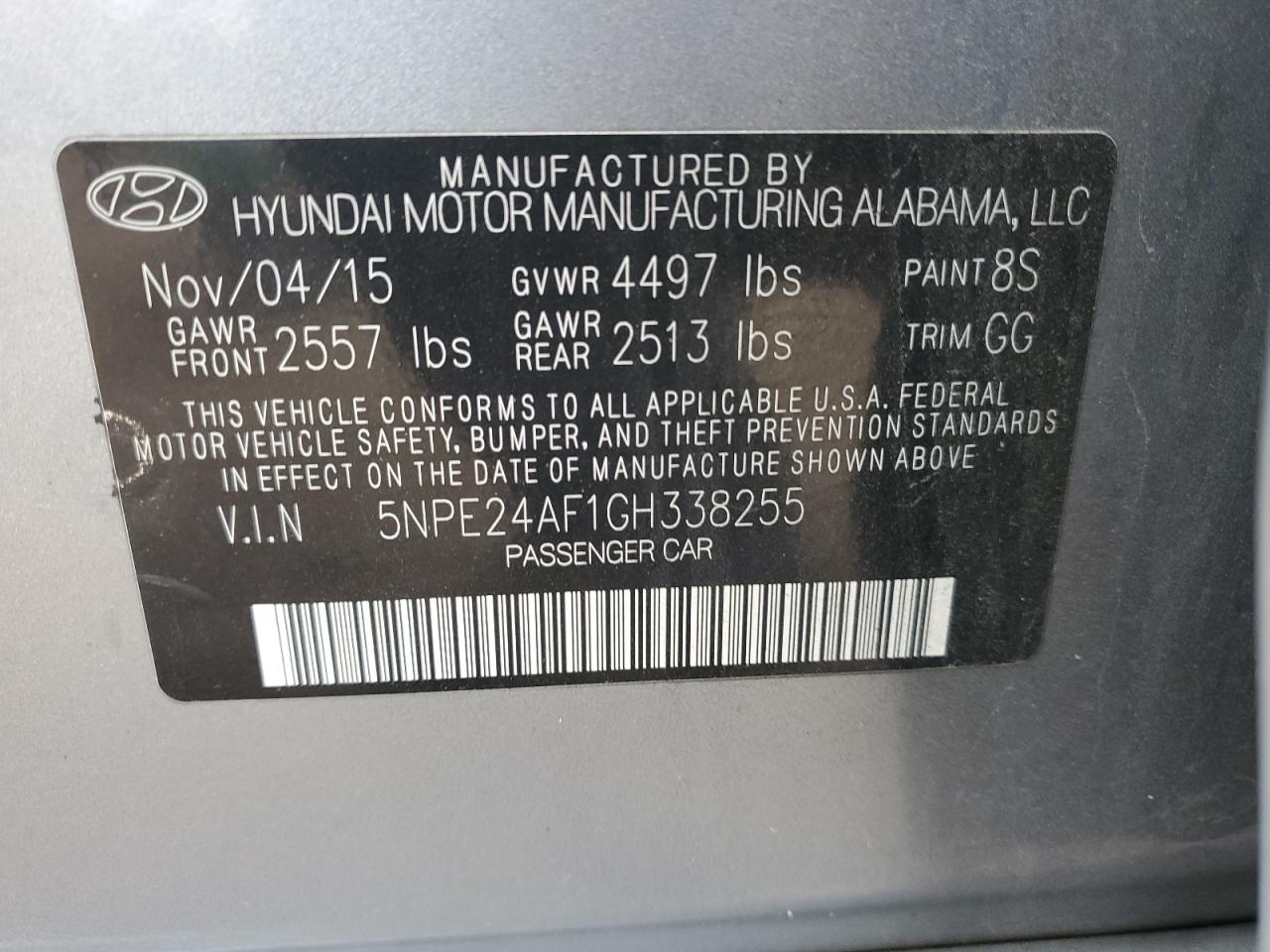 2016 Hyundai Sonata - Image 14