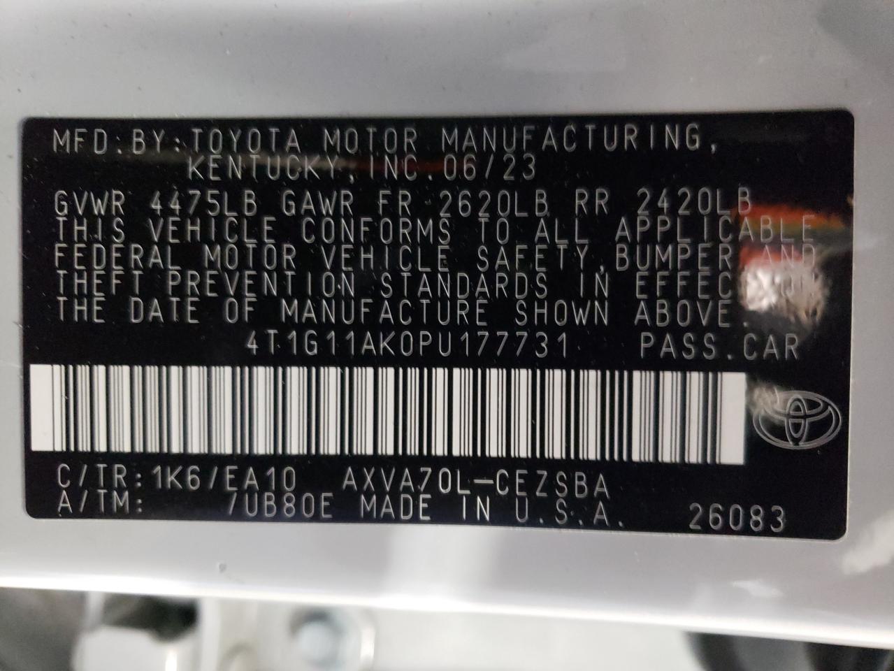 2023 Toyota Camry - Image 13