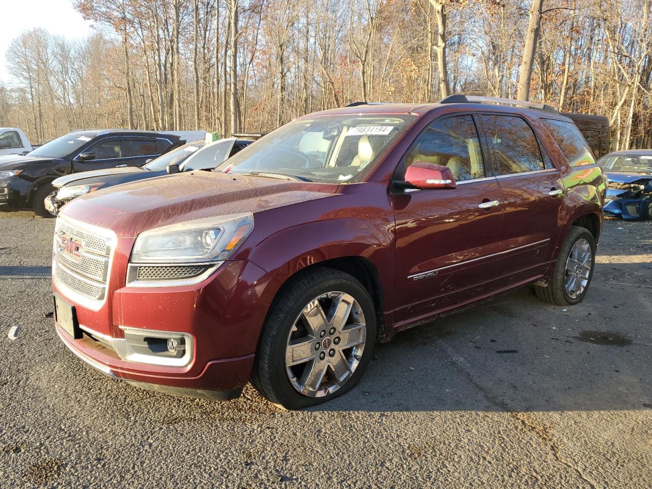 2015 Gmc Acadia Denali de vânzare în East Granby, CT - Front End