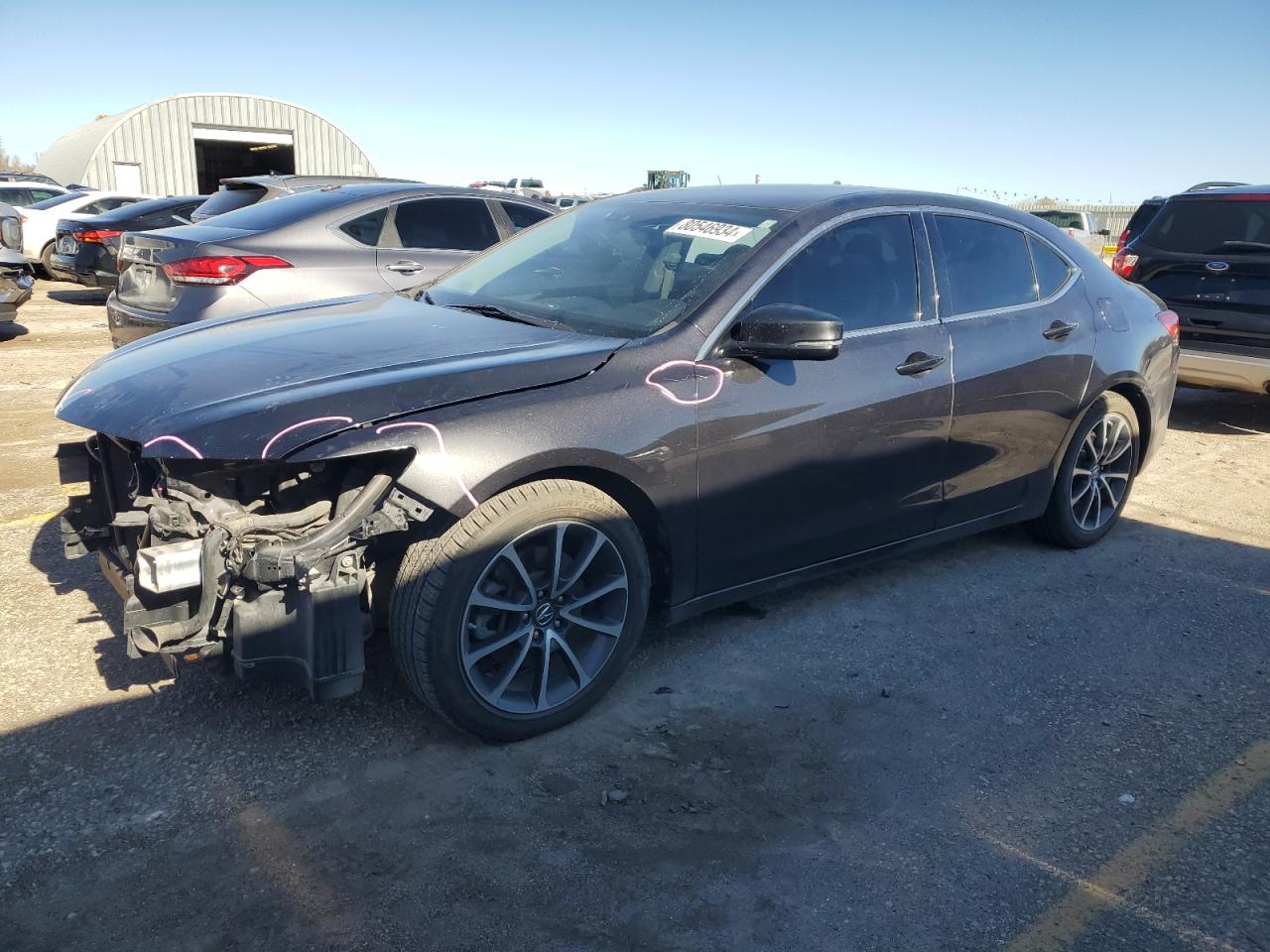 2015 Acura Tlx Tech იყიდება Wichita-ში, KS - Front End