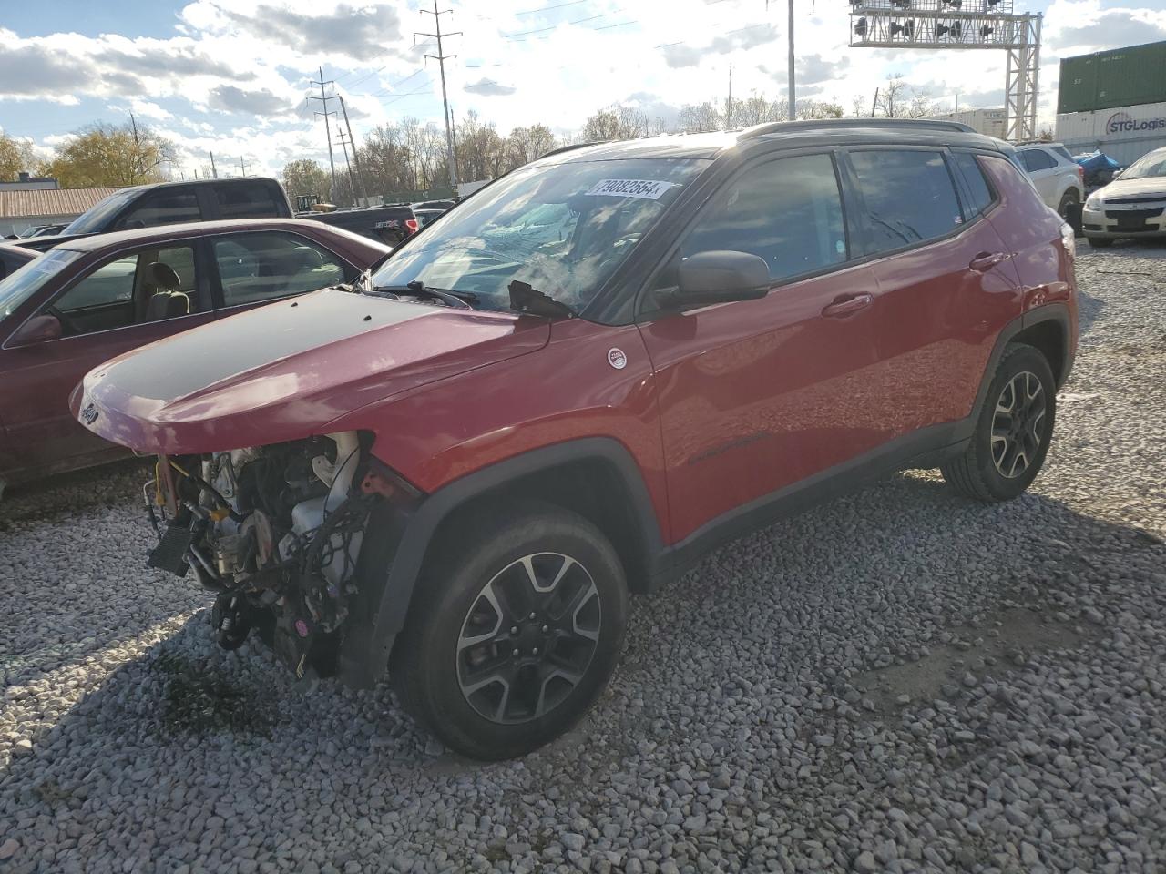 VIN 3C4NJDDB8KT671685 2019 JEEP COMPASS no.1