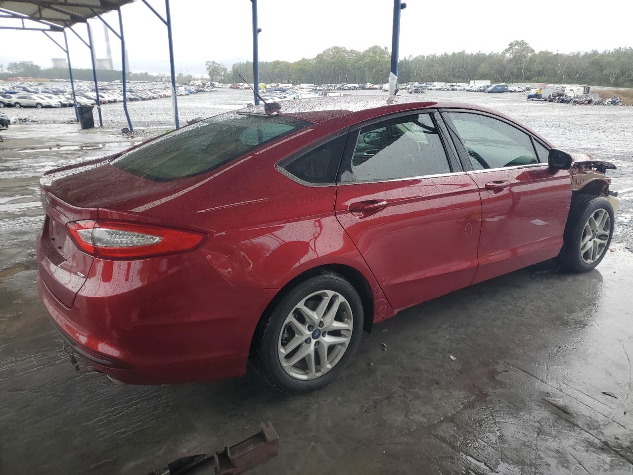 VIN 3FA6P0H73GR402487 2016 FORD FUSION no.3