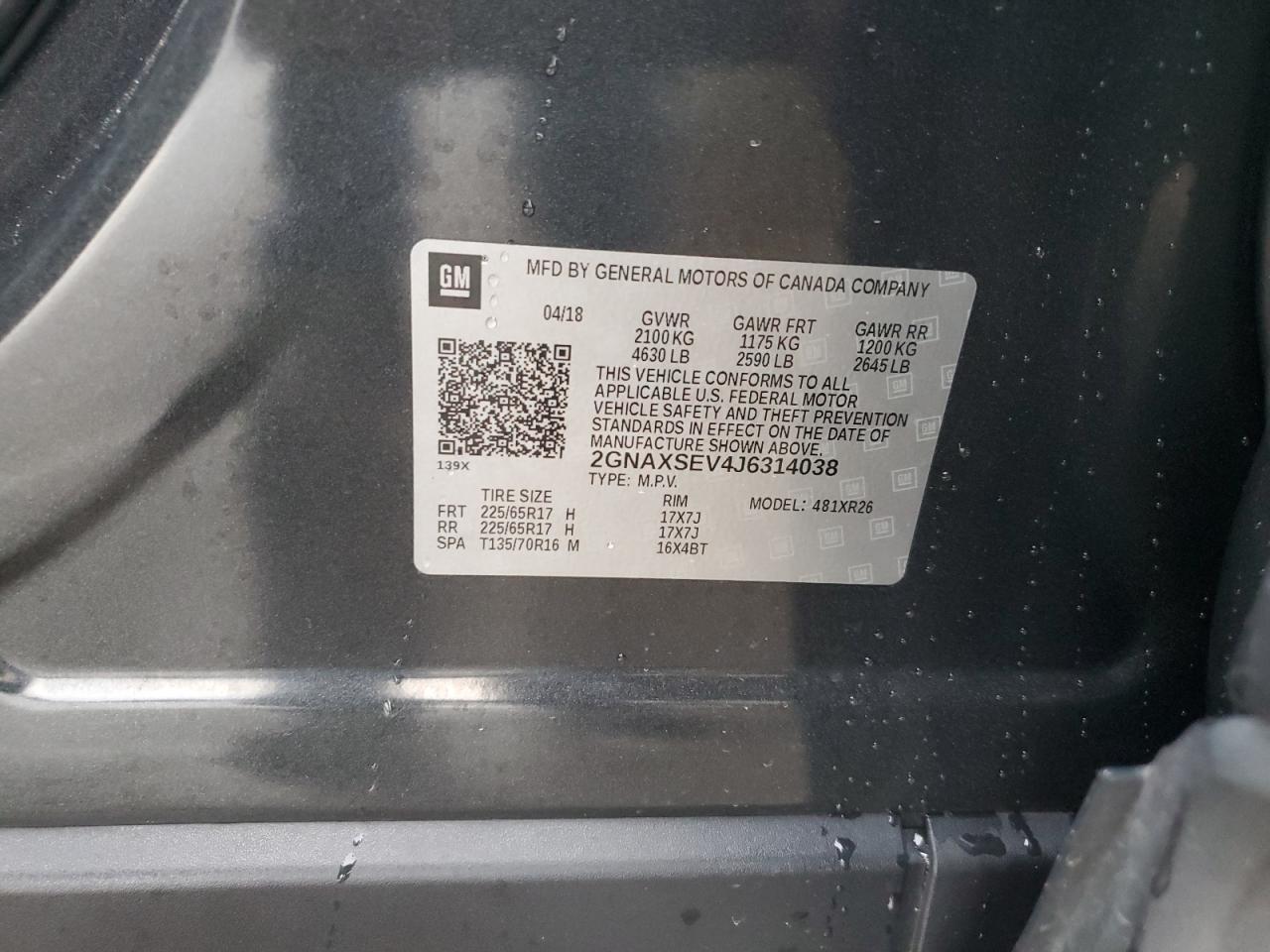 2018 Chevrolet Equinox - Image 13