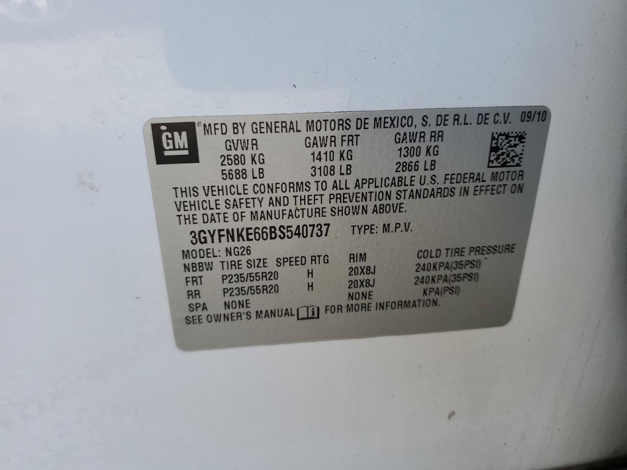 2011 Cadillac SRX - Image 15