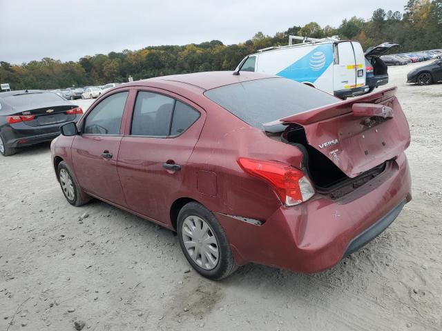  NISSAN VERSA 2018 Red