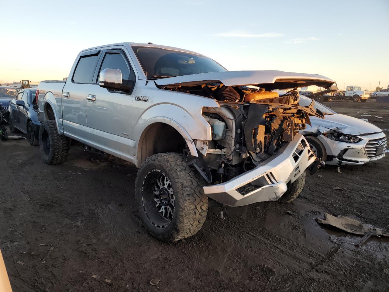 VIN 1FTEW1EGXFKD27437 2015 FORD F-150 no.4