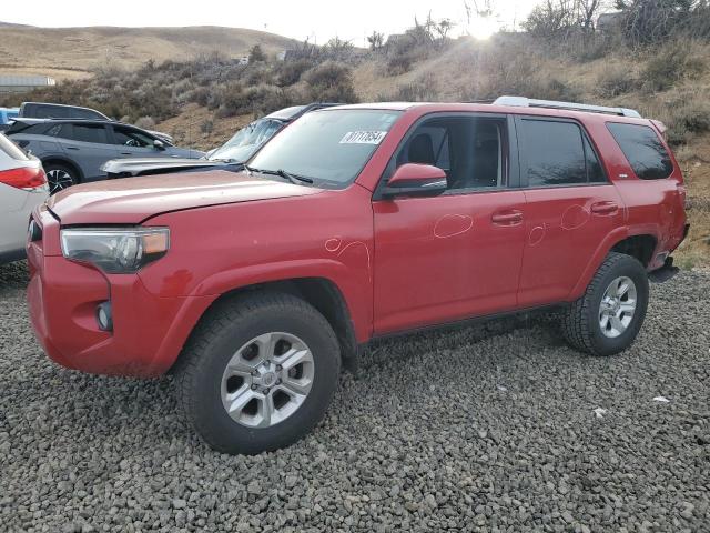  TOYOTA 4RUNNER 2018 Czerwony