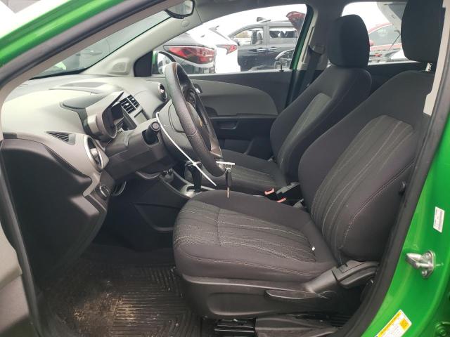  CHEVROLET SONIC 2015 Green