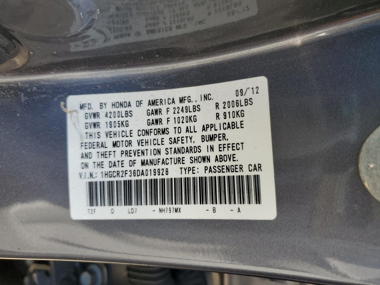 2013 Honda Accord - Image 12