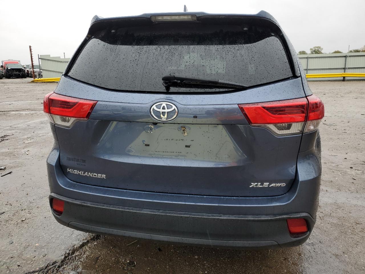 2019 Toyota Highlander Se VIN: 5TDJZRFH9KS711238 Lot: 80143574