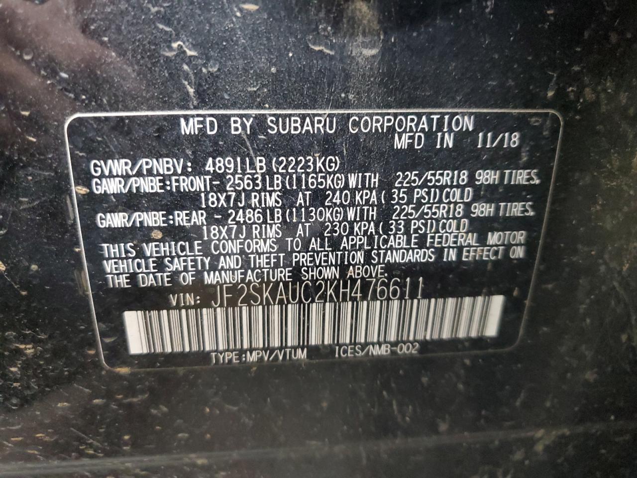 2019 Subaru Forester - Image 15