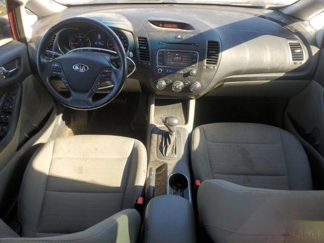  KIA FORTE 2016 Czerwony