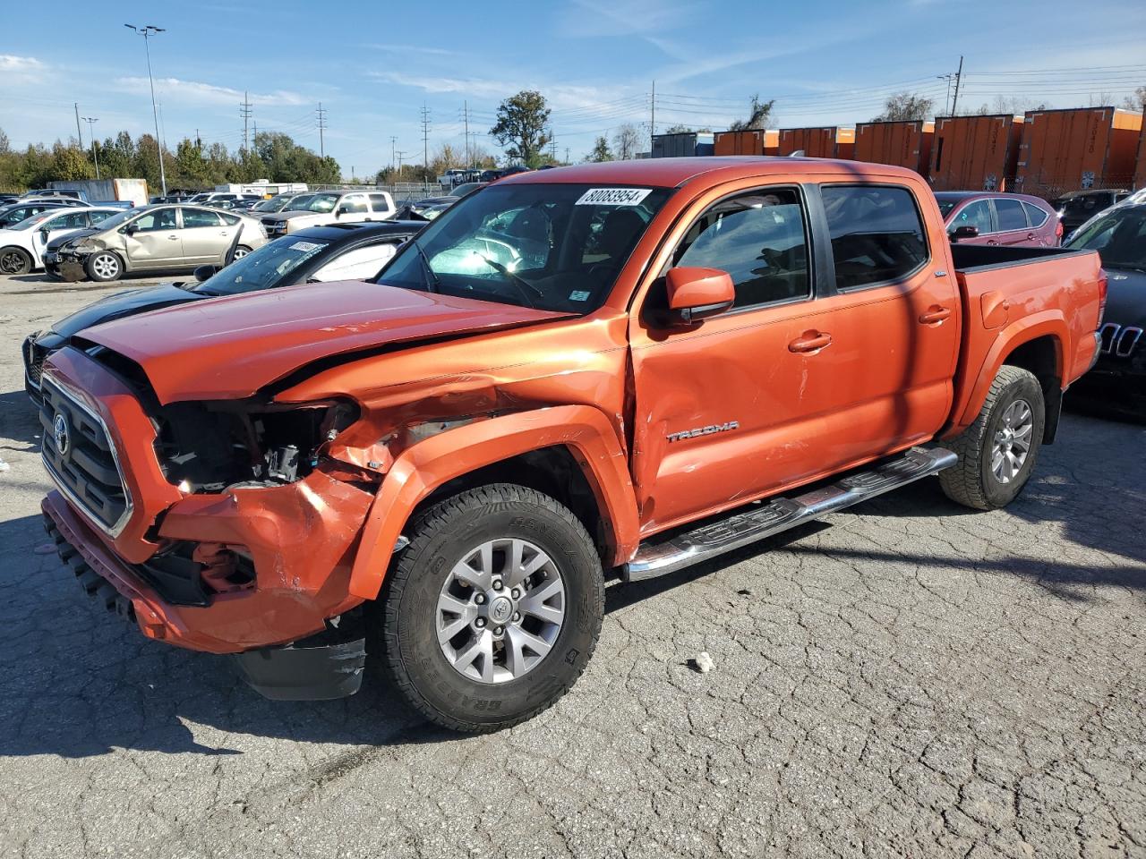 2016 Toyota Tacoma Double Cab VIN: 3TMCZ5AN5GM043511 Lot: 80083954