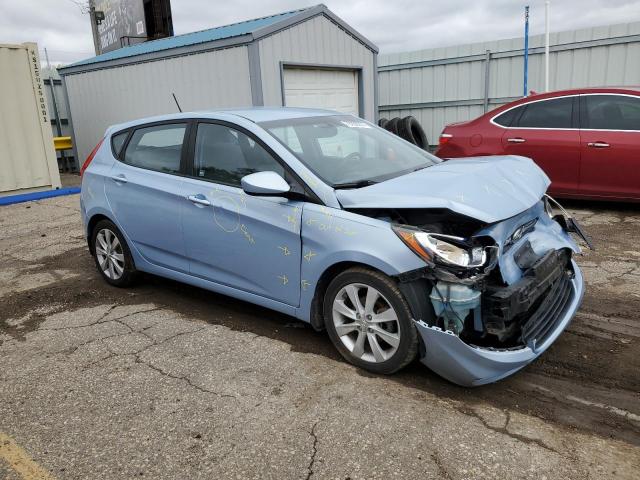  HYUNDAI ACCENT 2012 Синий