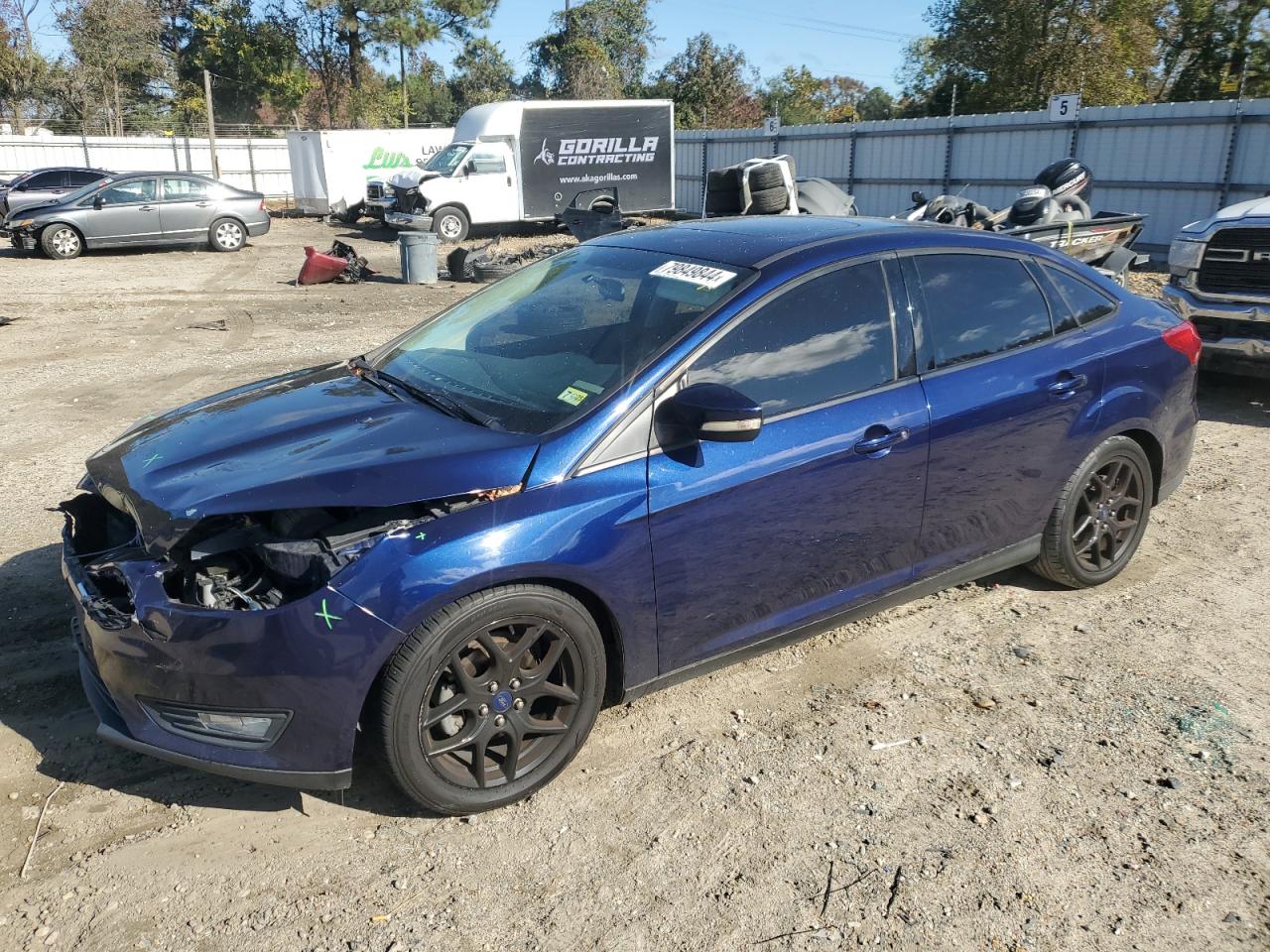 2016 Ford Focus Se VIN: 1FADP3F27GL242659 Lot: 79849844